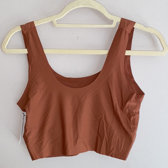 NWOT! Danskin terracotta longline sports bra top - Picture 6 of 7